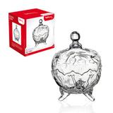 Baleiro de Vidro com Pé 18Cm - Cardosoutl