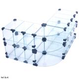 Baleiro Expositor em L - 0,50 x 0,60 x 0,30 - Balcãonet