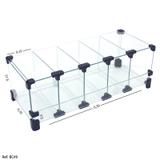 Baleiro Expositor Modulado em Vidro - 0,50 x 0,15 x 0,20 - Balcãonet
