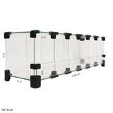 Baleiro Expositor Modulado Vidro - 0,60 x 0,15 x 0,15 - Balcãonet