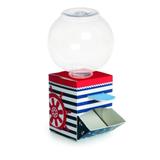 Baleiro Navy Azul e Vermelho Decoração Festas - Cromus