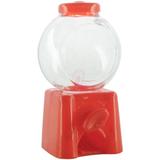 Baleiro Plástico Candy Machine 10Cm C/ 01 - Vermelho - Dubemfest
