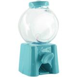 Baleiro Plástico Candy Machine 10Cm C/ 02 - Azul Tiffany - Dubemfest