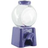 Baleiro Plástico Candy Machine 10Cm C/ 02 - Roxo Lilás - Dubemfest