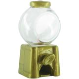 Baleiro Plástico Candy Machine 10Cm C/ 03 - Dourado - Dubemfest