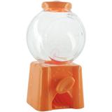 Baleiro Plástico Candy Machine 10Cm C/ 03 - Laranja - Dubemfest