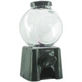 Baleiro Plástico Candy Machine 10Cm Com 04 - Preto - Dubemfest