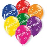 Balões De Látex Parabéns Sortidos - 25 Unidades - Balloontech