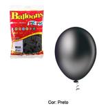 Baloes N 7,0 Liso Preto 50un 7012 Pic Pic - Riberball mercantil e industrial ltda