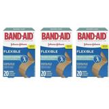 Band Aid Curativo Flexível C/20 (Kit C/03)