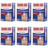 Band Aid Curativo Transparente C/40 (Kit C/06)