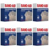 Band Aid Transparente Curativo C/40 (Kit C/06)