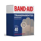 Band Aid Transparente Curativo C/40