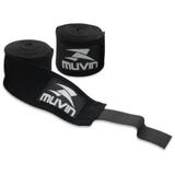 Bandagem Elástica 500cm x 5cm BDG-500 Preto - Muvin