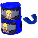Bandagem elástica troia 4mts + p.bucal - kit azul - Troia sport
