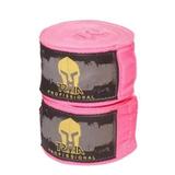 Bandagem elástica troia 4mts + p.bucal - kit rosa - Troia sport