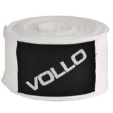 Bandagem Elastica VOLLO VFG136 3 Metros para Artes Marciais Branca