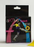 Bandagem kinesiology tape 5 cm x 5 m amarela - Aktivetape