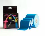 Bandagem kinesiology tape 5 cm x 5 m azul - Aktivetape