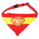 Bandana Bombeiro Super Pet - Fire dept - bombeiros