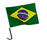 Bandeira do Brasil para Carro em Tecido 30x45cm - Ydh