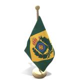 Bandeira Histórica Imperial do Brasil de mesa dupla face - Bandeiras blumenau