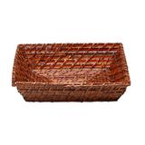 Bandeja 29 x 22 cm de rattan retangular Bon Gourmet - 1414