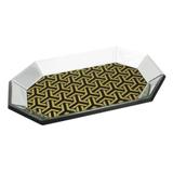 Bandeja Art Deco Espelhada Exclusiva Trevisan Concept 39cm x 24cm x 4cm