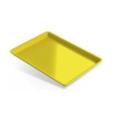 Bandeja Autoclavável 22,4x1,4x16,5 Indusbello - Amarelo