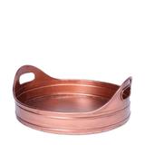 Bandeja de Ferro Cooper Bronze 34CM - 33945 - Casa libre