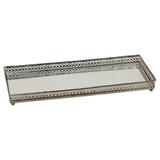 BANDEJA DE FERRO ESPELHADA - 30x11 CM - Btc