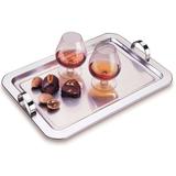 Bandeja De Inox Com Alça 42X30Cm - Forma