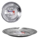 Bandeja de inox redonda 25cm de ø - Satyam