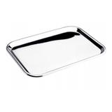 Bandeja de inox retangular 30x23cm - Mundial
