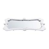 Bandeja De Plástico Com Fundo Espelhado 15X30Cm Pearl - F9-27129 - Prestige
