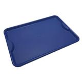 Bandeja De Plástico Self-service Azul - 50 Pcs - Supercron industria plastica ltda
