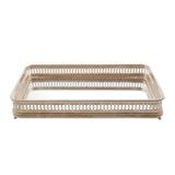 BANDEJA DE ZAMAC ESPELHADA INVISIBLE 56X32X10cm - Prestige