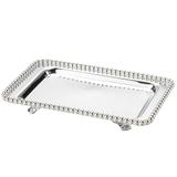 Bandeja De Zamac Niquelado Balls 25X15,5X3Cm - 3142 - Lyor