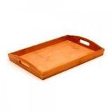 Bandeja Decorativa De Bambu - Decorafast