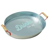 Bandeja em metal galvanizado 46cm x 33cm jamie oliver