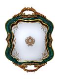 Bandeja em Poliresina Vintage com Espelho Collezione