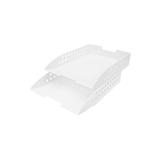Bandeja Empilhável para Papel 6,1x25x34,2cm Branca - Casa etna