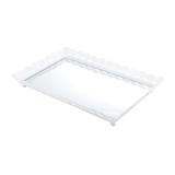 Bandeja espelhada cinzelada 43cm - Rojemac