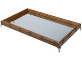 Bandeja Espelhada de Bambu para Servir Woodart - Retangular Perfil