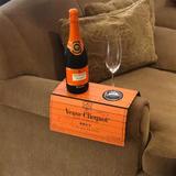 Bandeja Esteira Braço Sofá Madeira Veuve Clicquot - Coisaria