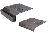 Bandeja Esteira Para Braco De Sofa Com Porta Copos Controle Kit Diferente - Encaixo