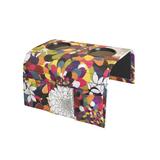 Bandeja Floral para Sofá Porta Copo Porta Controle - Lubrano decor