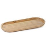 Bandeja Gamela Tábua De Bambu Oval 34x12cm Servir Ecokitchen Mimo Style