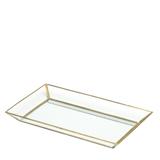Bandeja Glass Edges Metal 35X21CM - 32913 - Urban