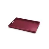 Bandeja Grande com Alça Vinho 46 x 30 x 4,5cm - Bencafil